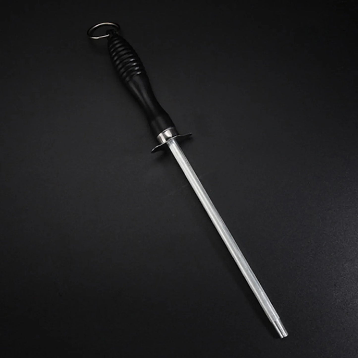 Carbon Steel Honing Rod (26cm Sharpener with ABS Handle)