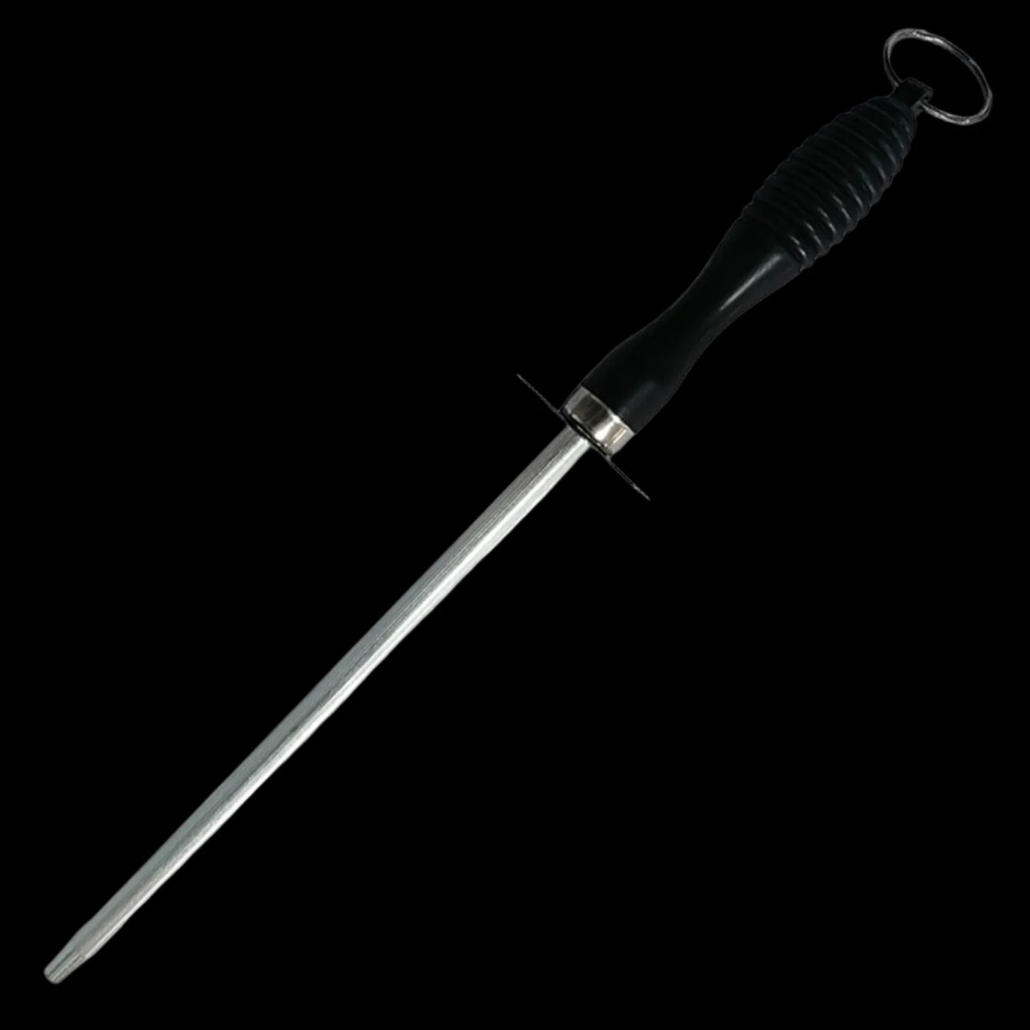 Carbon Steel Honing Rod (26cm Sharpener with ABS Handle)