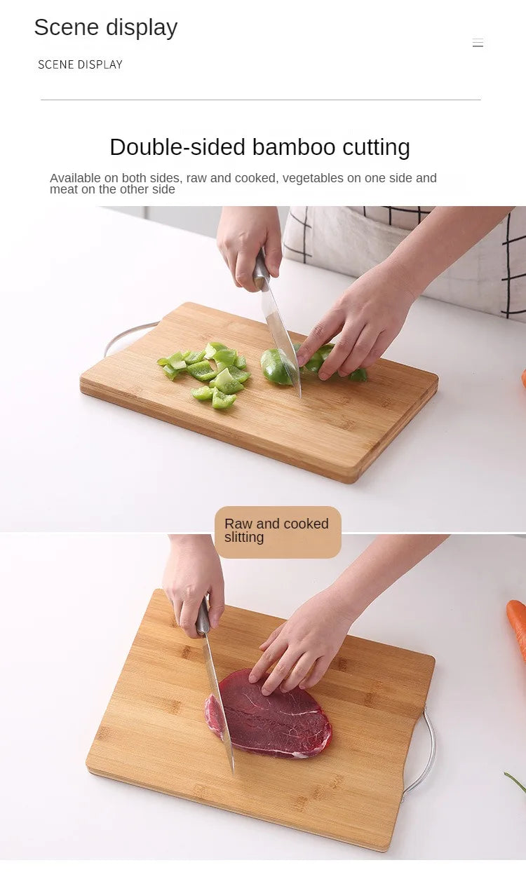 The Bamboo Classic Board (Large Rectangular Cutting Board)