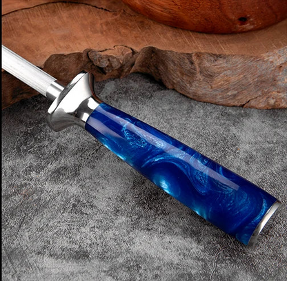 The Blue Resin Pro Rod (Professional Sharpening Rod)