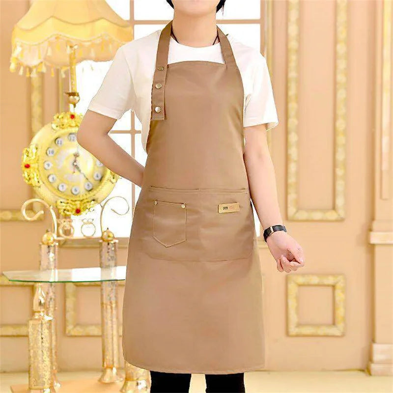 Canvas Kitchen Apron for Men & Women - Versatile Design