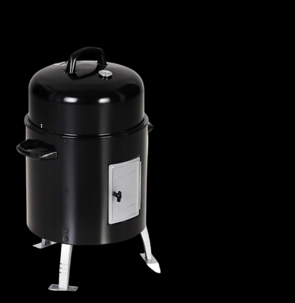 17-Inch Compact Charcoal Patio Smoker