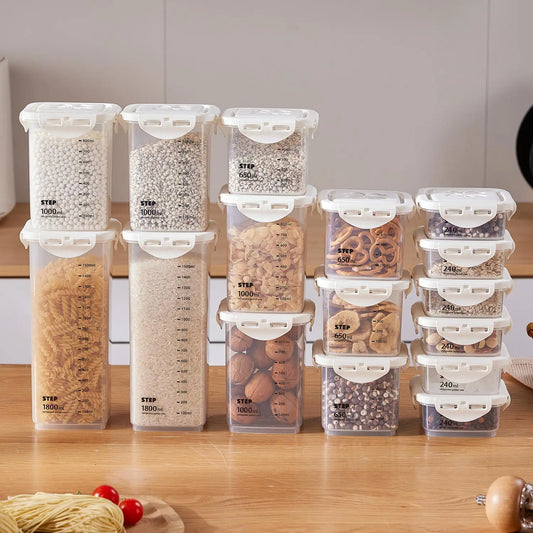 16-Piece Leakproof Food Storage Set with Sealed Lids