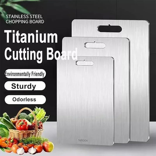 The Stainless Steel Pro Board (304 Stainless Steel Cutting Board)