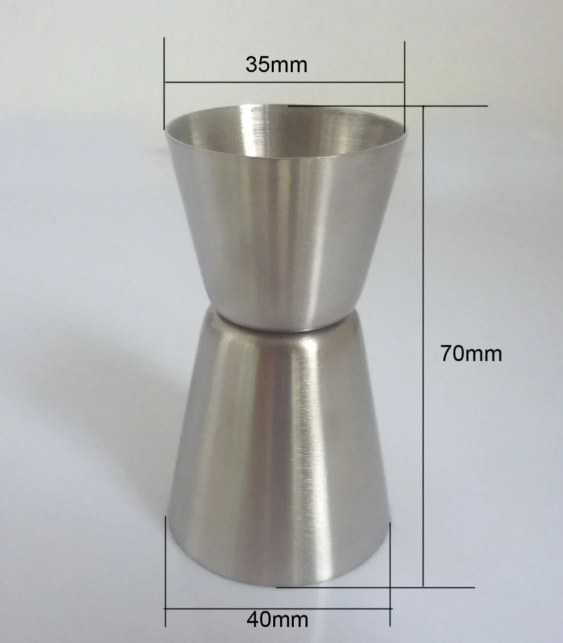 Stainless Steel Cocktail Shaker (550ml/750ml, Bar Party Mixer)