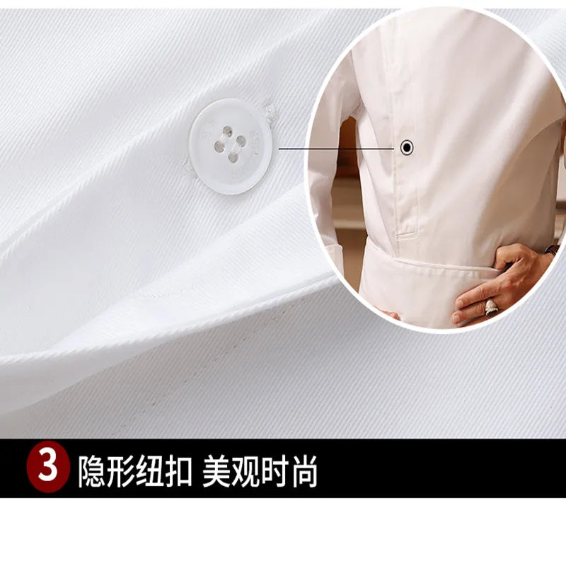 Premium Chef Jacket - Durable & Professional Fit