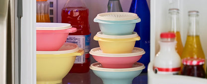 Tupperware Heritage Bowls - Vintage 10-Piece Set