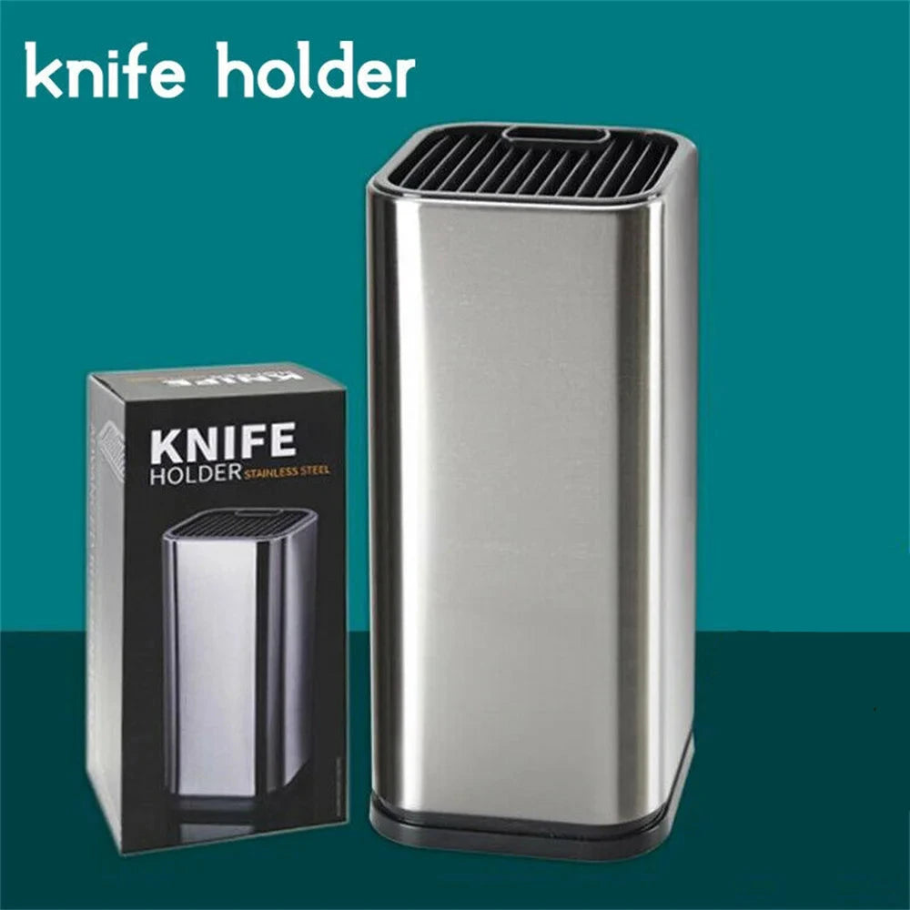 Stainless Steel Knife Stand (8-Inch Knife Holder)