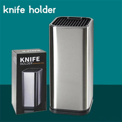 Stainless Steel Knife Stand (8-Inch Knife Holder)