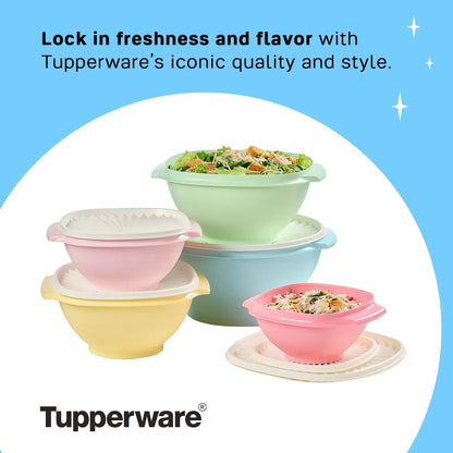 Tupperware Heritage Bowls - Vintage 10-Piece Set