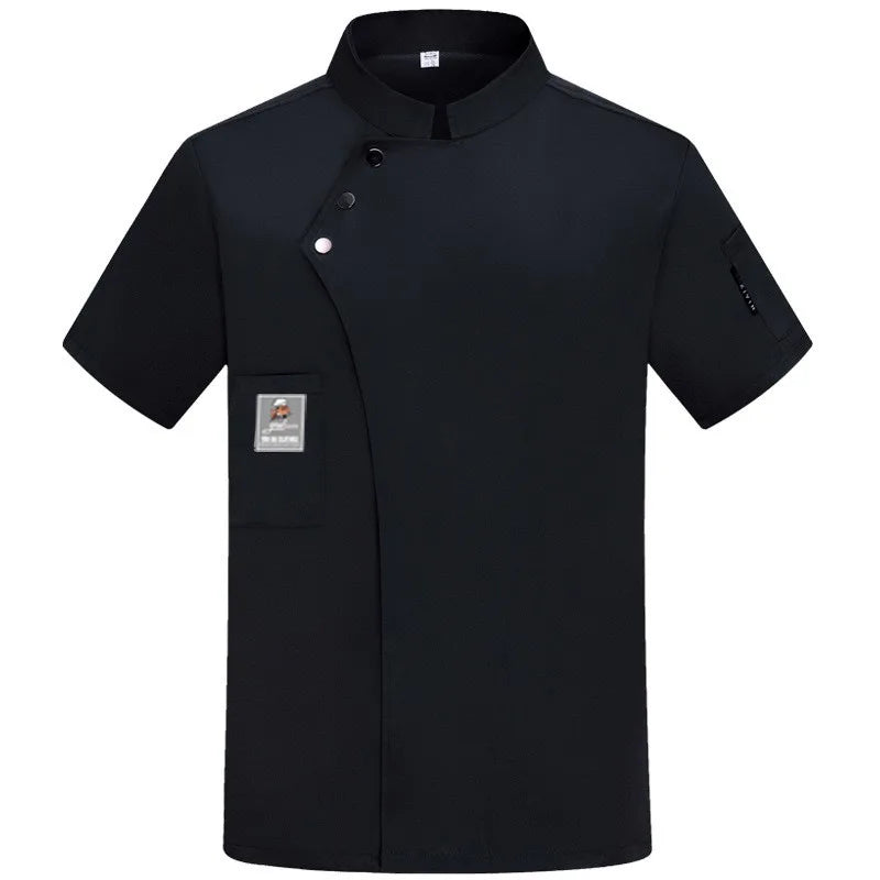 Comfortable Short Sleeve Chef Uniform - Breathable & Stylish